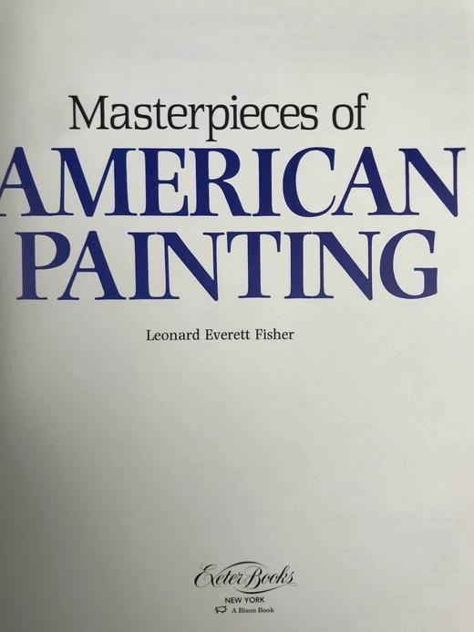 美国绘画杰作 约百幅彩色插图 精装大16开 商品图3