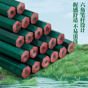 晨光（M&G）文具2B铅笔10支 经典绿杆六角木杆铅笔 学生开学涂卡书写美术素描绘图木质铅笔AWP304A7