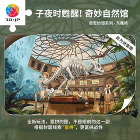 H2948 奇思妙想系列 东隆咚-子夜时甦醒！奇妙自然館-谜面图(客制)