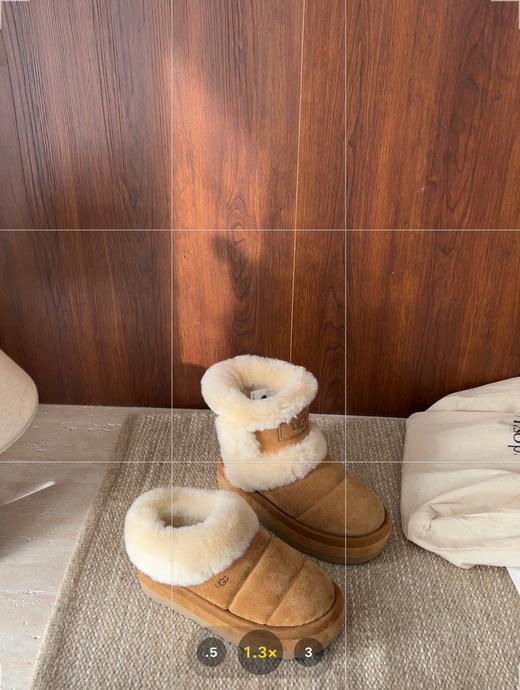 【女款】河南桑坡雪地靴 塔茨丽塔面包屑低帮/高帮 5cm厚底 35-40码 商品图1