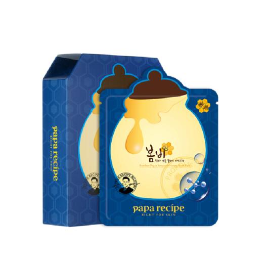 春雨蜂蜜蓝肽修复面膜6片 商品图0