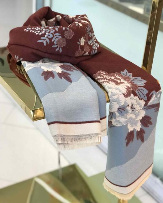 优品堂【如影相随】拉绒披肩围巾两用 商品图13