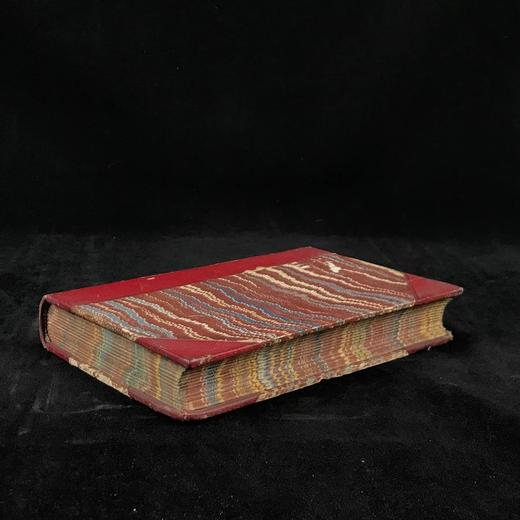 1871年 司各特《圣罗南之泉》 卷首配版画插图 真皮精装32开 商品图1