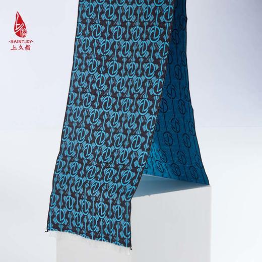 SAINTJOY/上久楷 丝毛围巾  丝毛长巾  山涧扣 CJS23022 商品图0