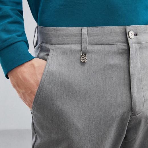 【零染】柒牌男装色纺休闲裤春夏新款商务百搭男士直筒长裤子	124H71270 商品图2