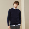 【可机洗针织衫】柒牌男装毛衣男秋冬新款时尚休闲抗静电保暖毛衫	125Y70060 商品缩略图1