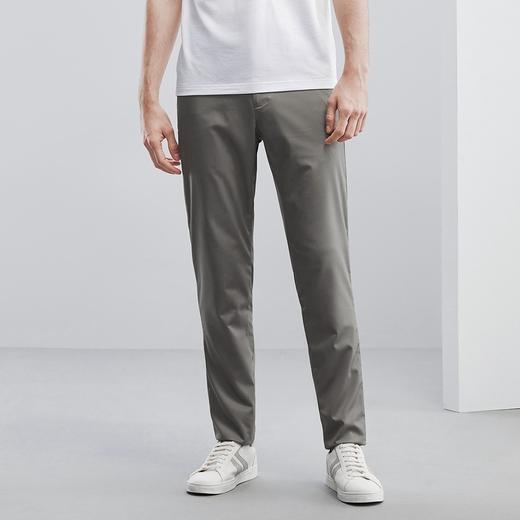 【含竹纤维】柒牌休闲长裤男春季新款时尚百搭舒适透气直筒裤	124H72120 商品图2