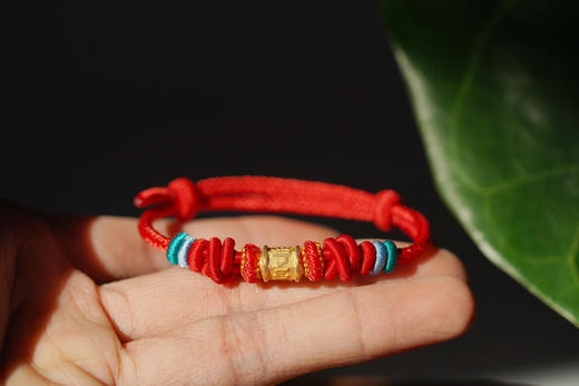 新年红｜18k六字箴言 商品图1