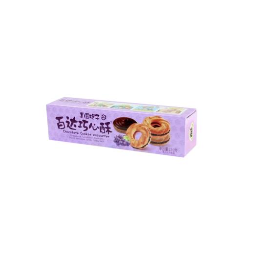 百达美国提子巧心酥饼干120g/袋 商品图0
