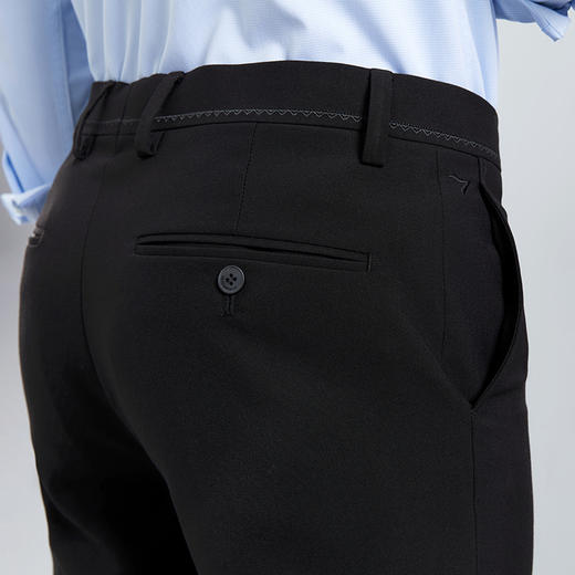 【犀牛褶】柒牌男装西裤男士2024春夏新款商务通勤易打理西装长裤	126H70200 商品图2