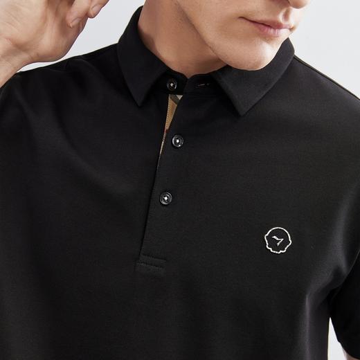 【特价3A抗菌/2A防螨】柒牌polo衫短袖男夏季薄款时尚休闲翻领保罗衫	124T70070 商品图2