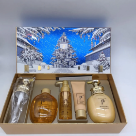 【预售 急单慎拍】圣诞版WHOO后沐浴露套盒沐浴220ml+身体乳220ml