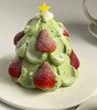 圣诞蛋糕--【绿色简约草莓圣诞树】 商品缩略图0