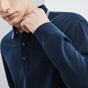 【特价】柒牌长袖POLO衫男春秋新款商务休闲中青年撞色翻领透气保罗衫	124T71930 商品缩略图3