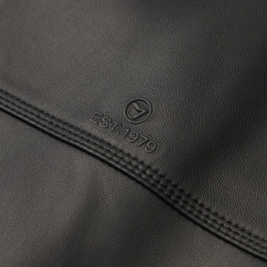 【绵羊皮】柒牌男装真皮皮衣男2024秋冬新款商务休闲立领防风外套	127J70080 商品图2