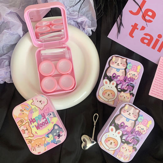 隐形眼镜盒/像鱼as685两付装 商品图1