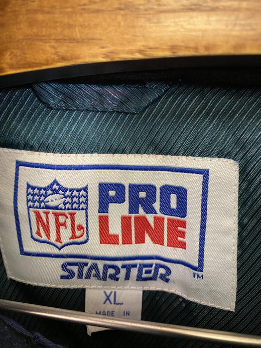 90年代 Vintage STARTER NFL 美国职业橄榄球大联盟 棉服 夹棉外套_CTJK(XL) 商品图2