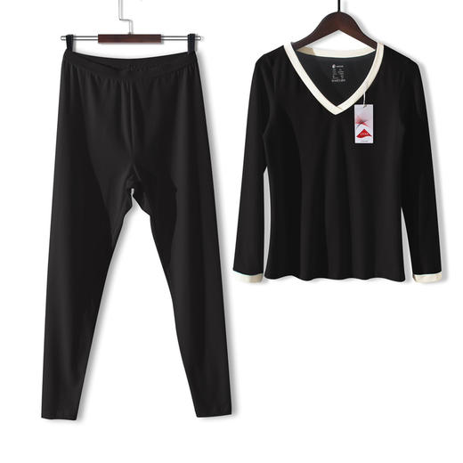 【必败榜】好多年前的设计师独立研发产品 水柔棉女式内衣 咱们卖了好多年了 体验过才知道这款秋衣的舒适 商品图3