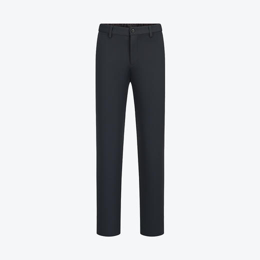 【高弹】柒牌男裤秋款新款商务通勤中腰休闲中青年直筒长裤子	125H71550 商品图4