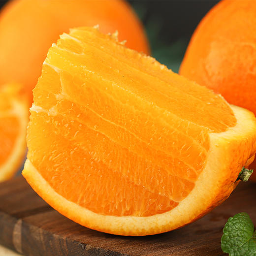 赣南脐橙彩箱装带箱10斤- 商品图2