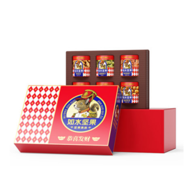 如水恭喜发财坚果礼盒918g