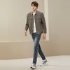 柒牌工装翻领夹克男士2024春季新款潮流时尚提花肌理休闲茄克外套	126K70060 商品缩略图3