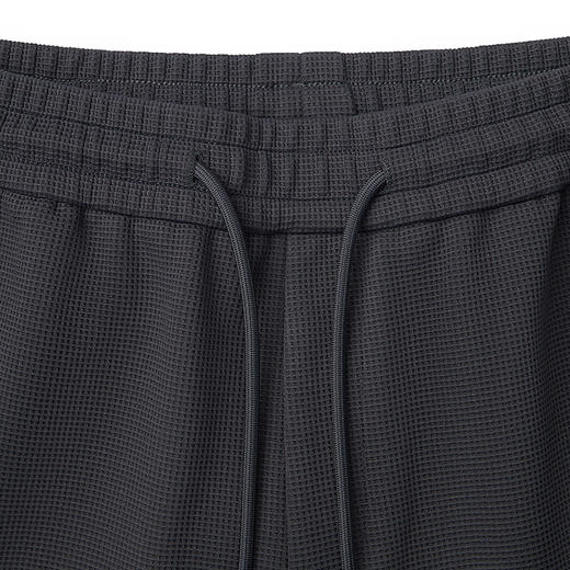 【华夫格】柒牌松紧休闲裤男秋冬厚款时尚潮流青年束脚长裤子	125H71510 商品图2