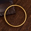 【限时克减150元】足金999.9  【油亮实心】古法传承(面宽约3-3.2mm)古法光圈古法素圈固口古法手镯(GFSZW00020-02)（预售产品下单后不退款不退货不换货不补差价） 商品缩略图2