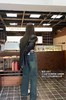D6106         高腰垂感宽松休闲百搭阔腿加绒牛仔裤 商品缩略图1