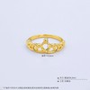 【限时克减150元】足金 #皇冠 【精品】无氰5D固口皇冠女戒(AR5DJZ00001)（预售产品下单后不退款不退货不换货不补差价） 商品缩略图3