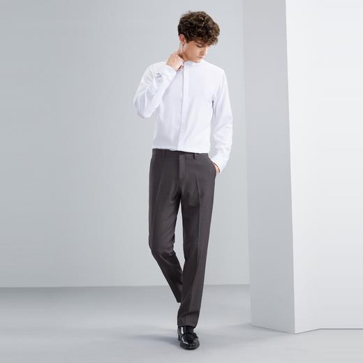 【易打理】柒牌男装商务西裤秋冬新款柔软舒适西装直筒长裤子	125H70230 商品图3