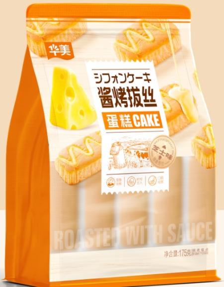 华美酱烤拔丝蛋糕（芝士味）175g 商品图0