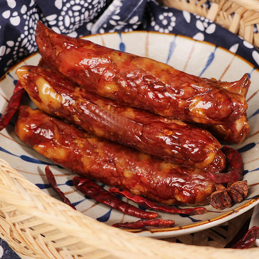 恩施土家荆选烟熏非独立香辣腊香肠（手工微麻辣香肠）500g/袋 商品图6