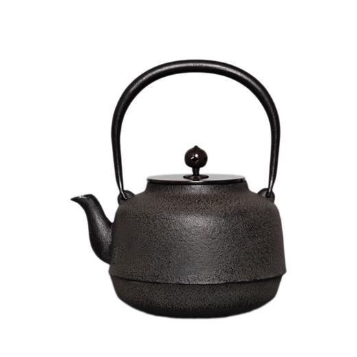 菊地政光 阿弥陀堂铁壶原装木盒 日本铁器菊地政光阿弥陀堂8号铁壶铁瓶茶壶烧水壶 商品图0