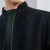【含羊毛】柒牌立领夹克男秋冬新款时尚休闲几何提花针织茄克外套	125D70120 商品缩略图2