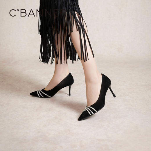 千百度 春 浅口单鞋A24141133 商品图0