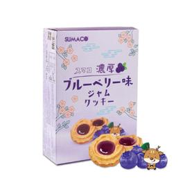 素玛哥 蓝莓果酱风味曲奇夹心饼干 100g/盒