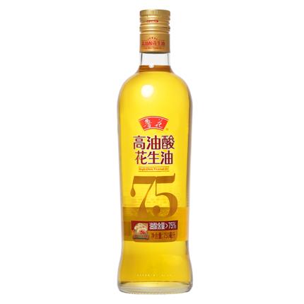 鲁花高油酸花生油750ml 商品图0
