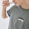 柒牌纯棉t恤男夏季新款时尚字母绣花男士宽松圆领套头上衣薄	124T71340 商品缩略图2