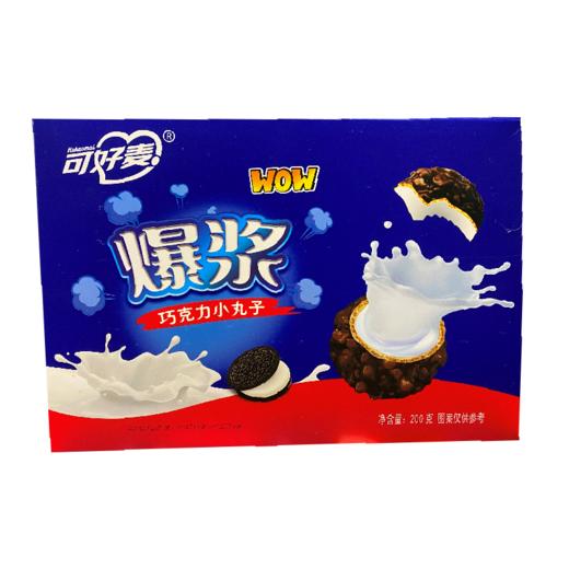 可好麦爆浆巧克力小丸子200g 商品图0