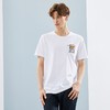 【冰氧吧】柒牌男士短袖T恤夏季凉感时尚休闲刺绣圆领短T上衣	124T71130 商品缩略图1