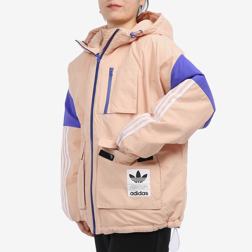 【微瑕清仓 不退不换 介意慎拍】Adidas/阿迪达斯三叶草女子休闲时尚潮流羽绒服 H64177 商品图2