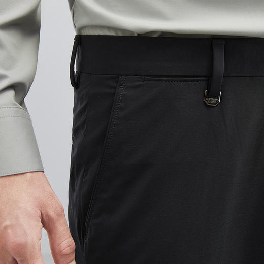 柒牌男士西裤春季新款商务休闲中青年通勤上班直筒西装长裤子	124H72230 商品图3