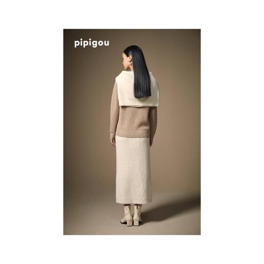 3楼 皮皮狗女式羊绒半高领套衫 商品图2