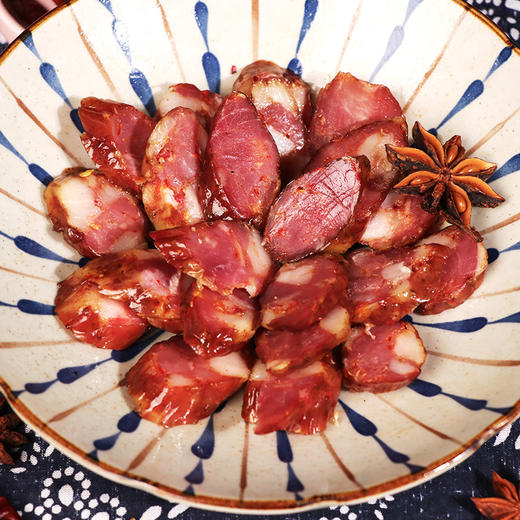 恩施土家荆选烟熏非独立香辣腊香肠（手工微麻辣香肠）500g/袋 商品图5