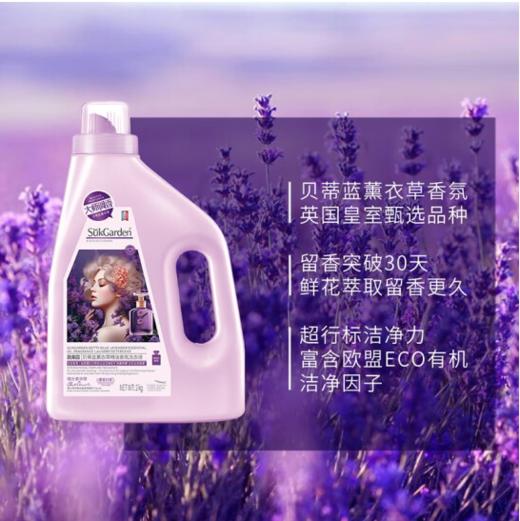 蔬果园贝蒂蓝薰衣草精油香氛洗衣液2kg-3240 商品图0