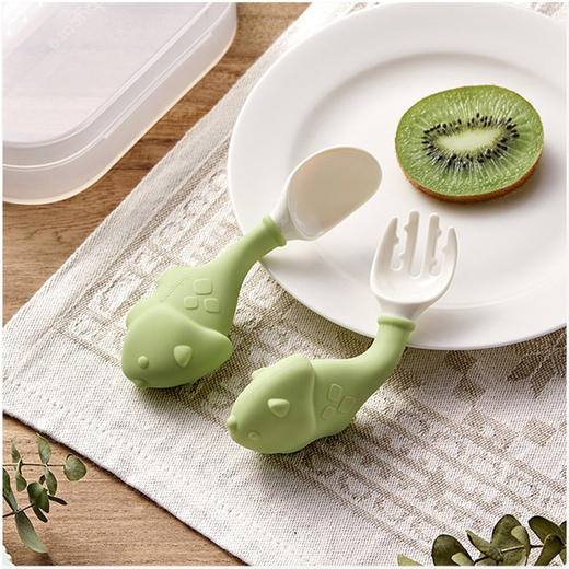 BC恐龙弯弯叉勺 （带收纳盒） 商品图2