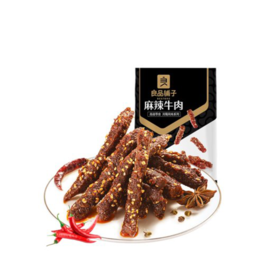 良品铺子麻辣牛肉108g