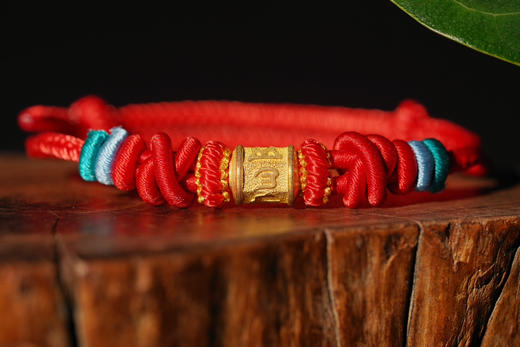 新年红｜18k六字箴言 商品图10