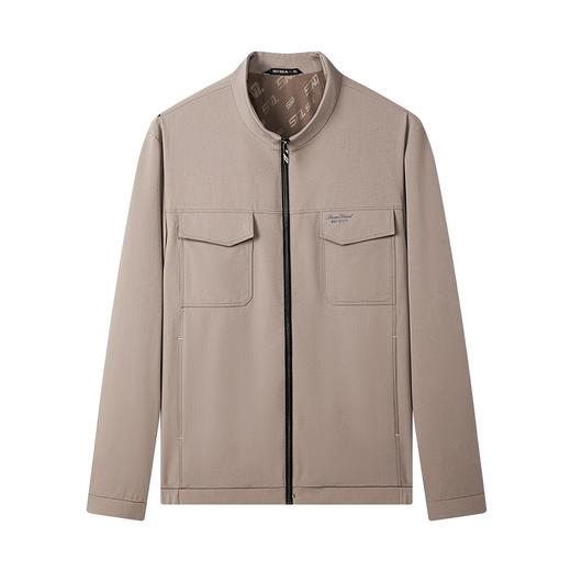 柒牌立领工装外套男春秋新款商务休闲舒适短款百搭男士夹克衫	124K70060 商品图4